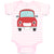 Baby Clothes Classic Mini Model Front View Car Baby Bodysuits Boy & Girl Cotton