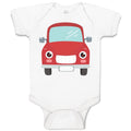 Baby Clothes Classic Mini Model Front View Car Baby Bodysuits Boy & Girl Cotton