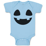 Baby Clothes Halloween Scary Silhouette Smile Baby Bodysuits Boy & Girl Cotton