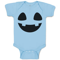 Baby Clothes Halloween Scary Silhouette Smile Baby Bodysuits Boy & Girl Cotton