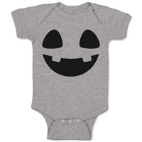 Baby Clothes Halloween Scary Silhouette Smile Baby Bodysuits Boy & Girl Cotton