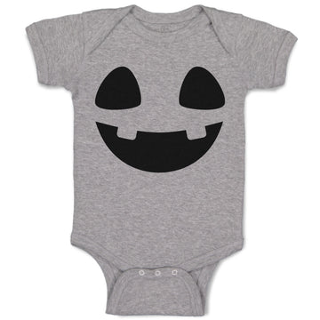 Baby Clothes Halloween Scary Silhouette Smile Baby Bodysuits Boy & Girl Cotton