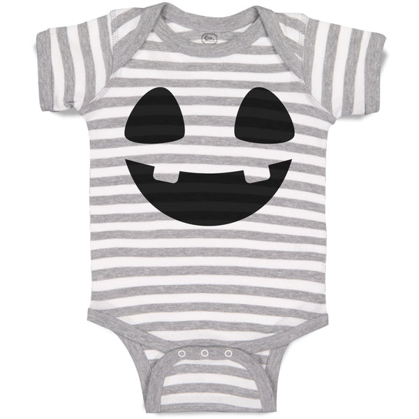 Baby Clothes Halloween Scary Silhouette Smile Baby Bodysuits Boy & Girl Cotton