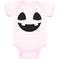 Baby Clothes Halloween Scary Silhouette Smile Baby Bodysuits Boy & Girl Cotton