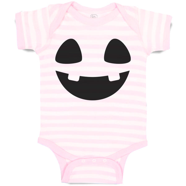 Baby Clothes Halloween Scary Silhouette Smile Baby Bodysuits Boy & Girl Cotton