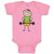 Baby Clothes Funny Kid Weight Training with Smiling Baby Bodysuits Cotton