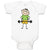 Baby Clothes Funny Kid Weight Training with Smiling Baby Bodysuits Cotton