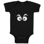 Baby Clothes Human Behaviour Angry Facial Expression Baby Bodysuits Cotton
