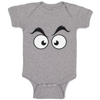 Baby Clothes Human Behaviour Angry Facial Expression Baby Bodysuits Cotton