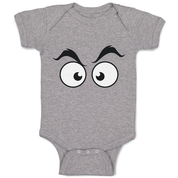 Baby Clothes Human Behaviour Angry Facial Expression Baby Bodysuits Cotton