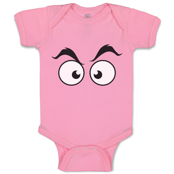 Baby Clothes Human Behaviour Angry Facial Expression Baby Bodysuits Cotton