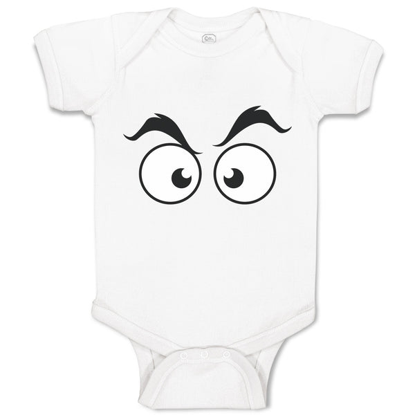 Baby Clothes Human Behaviour Angry Facial Expression Baby Bodysuits Cotton