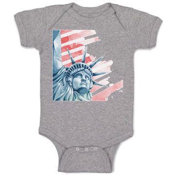 Baby Clothes Liberty for Victory Statue of New York City Usa Baby Bodysuits