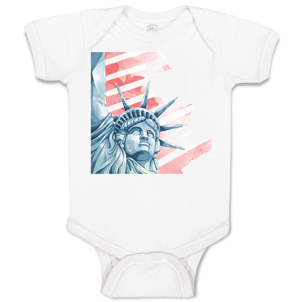Baby Clothes Liberty for Victory Statue of New York City Usa Baby Bodysuits