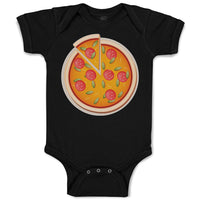 Baby Clothes Restaurants Pizza with Delicious Taste Pepperoni Pizza Cotton