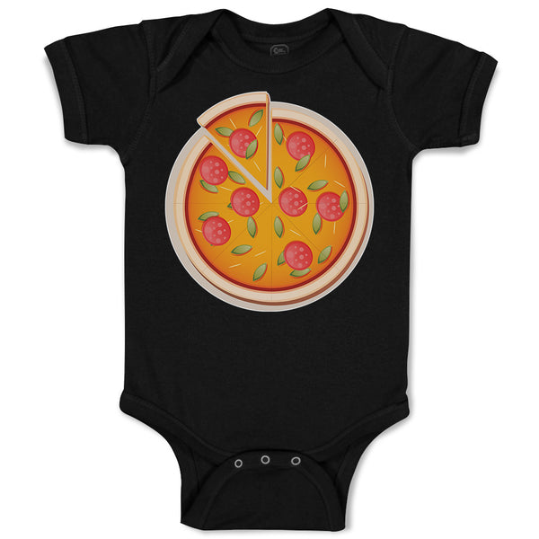 Baby Clothes Restaurants Pizza with Delicious Taste Pepperoni Pizza Cotton