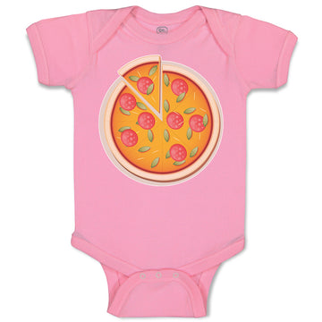 Baby Clothes Restaurants Pizza with Delicious Taste Pepperoni Pizza Cotton