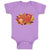 Baby Clothes Sleeping Fox on Autumn Bushy Leaves and Flower Baby Bodysuits