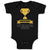 Baby Clothes Achievement New Character Created with Gold Trophy Baby Bodysuits