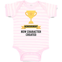 Achievement New Character Created with Gold Trophy