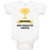 Baby Clothes Achievement New Character Created with Gold Trophy Baby Bodysuits