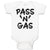 Baby Clothes Pass 'N' Gas Baby Bodysuits Boy & Girl Newborn Clothes Cotton