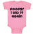 Baby Clothes Poops! I Did It Again Baby Bodysuits Boy & Girl Cotton