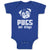 Baby Clothes Pugs Not Drugs Pet Animal Dog Face and Head Baby Bodysuits Cotton