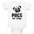 Baby Clothes Pugs Not Drugs Pet Animal Dog Face and Head Baby Bodysuits Cotton
