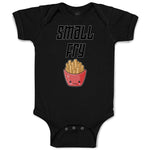 Baby Clothes Small Fried Snack Food in An Bowl with Face Baby Bodysuits Cotton