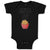 Baby Clothes Small Fried Snack Food in An Bowl with Face Baby Bodysuits Cotton