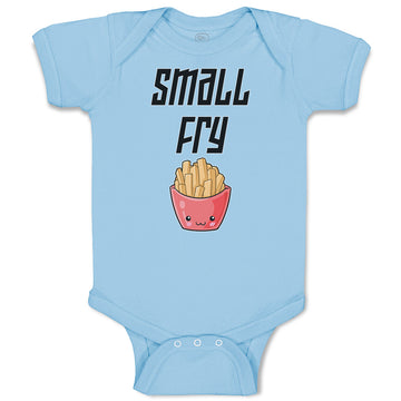 Baby Clothes Small Fried Snack Food in An Bowl with Face Baby Bodysuits Cotton
