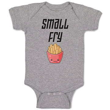 Baby Clothes Small Fried Snack Food in An Bowl with Face Baby Bodysuits Cotton