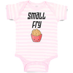 Baby Clothes Small Fried Snack Food in An Bowl with Face Baby Bodysuits Cotton