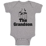 Baby Clothes The Grandson Along with Hand Holding Silhouette Cross Cotton