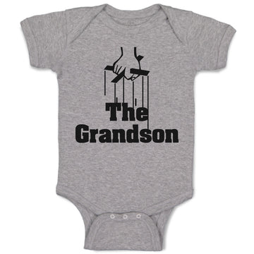 Baby Clothes The Grandson Along with Hand Holding Silhouette Cross Cotton