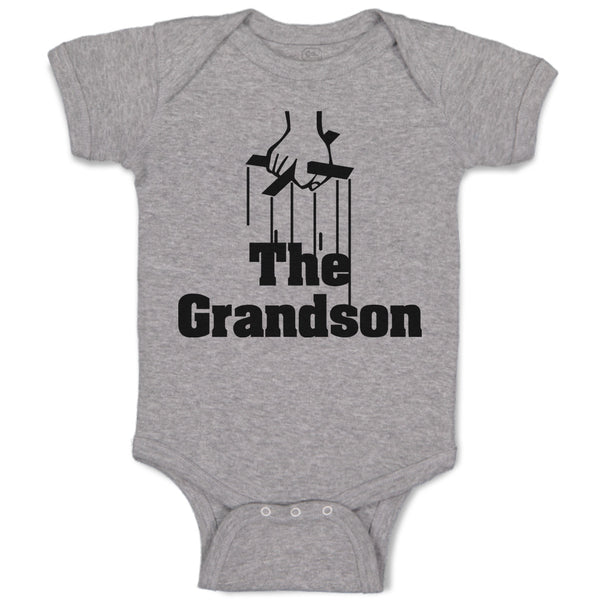 Baby Clothes The Grandson Along with Hand Holding Silhouette Cross Cotton