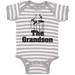 Baby Clothes The Grandson Along with Hand Holding Silhouette Cross Cotton