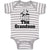 Baby Clothes The Grandson Along with Hand Holding Silhouette Cross Cotton