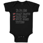 Baby Clothes To Do List Crap Pants Take Nap Suck Some Titties Baby Bodysuits
