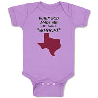 When God Made Me He Said, ''Whoop!''