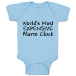 Baby Clothes World's Most Expensive Alarm Clock Baby Bodysuits Boy & Girl Cotton