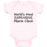 Baby Clothes World's Most Expensive Alarm Clock Baby Bodysuits Boy & Girl Cotton
