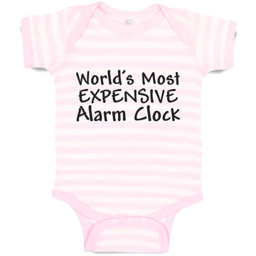 Baby Clothes World's Most Expensive Alarm Clock Baby Bodysuits Boy & Girl Cotton