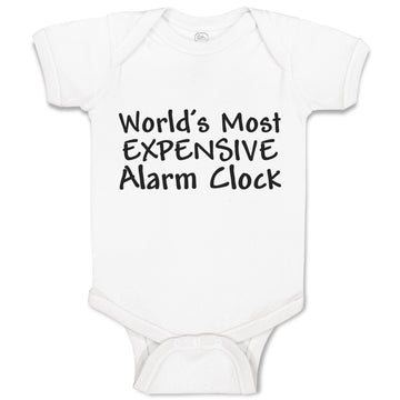 Baby Clothes World's Most Expensive Alarm Clock Baby Bodysuits Boy & Girl Cotton