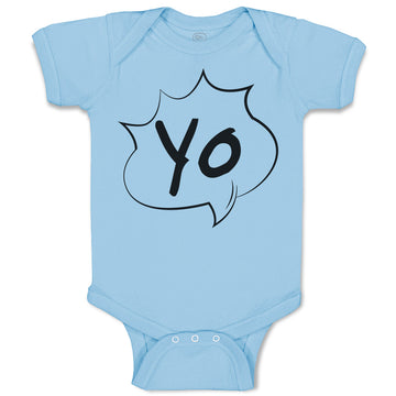Baby Clothes Yo Pattern Bubble Pop Baby Bodysuits Boy & Girl Cotton