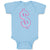 Baby Clothes Pink Dollar Symbol of Money Baby Bodysuits Boy & Girl Cotton