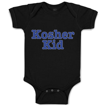 Baby Clothes Kosher Kid Jewish Tradition Heritage Shows Obedient God Cotton