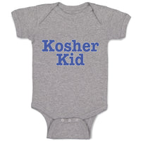 Baby Clothes Kosher Kid Jewish Tradition Heritage Shows Obedient God Cotton