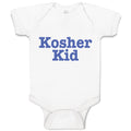 Baby Clothes Kosher Kid Jewish Tradition Heritage Shows Obedient God Cotton